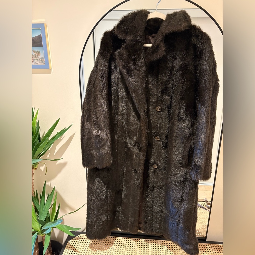 Fashionable Fur Coat